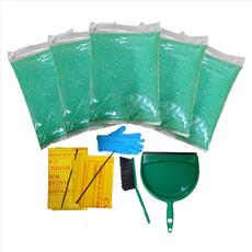 Spill Kit with E-SORB Oil and Chemical Absorbent Detail Page