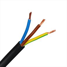 3 Core PVC Flex Black Cable Detail Page