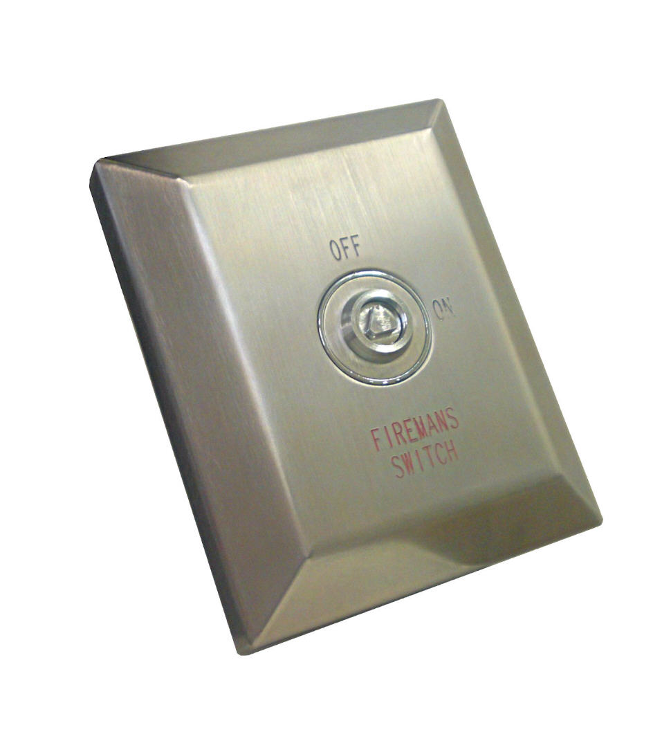 Firemans Switch Surface Mounted Elevator Equipment
