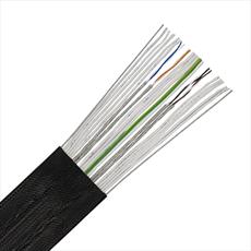 PVC Flat Trailing Cable - 5G2.5 + 10 x 1 + 4 (2 x 0.34) C Detail Page