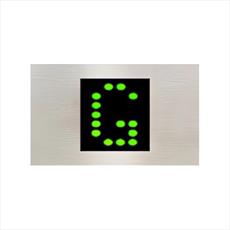 Three Colour LED Dot Matrix Display Indicator: MFCU50 - 1 (50mm) Detail Page