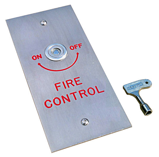Firemans Switch Flush Mounted Elevator Equipment 2017
