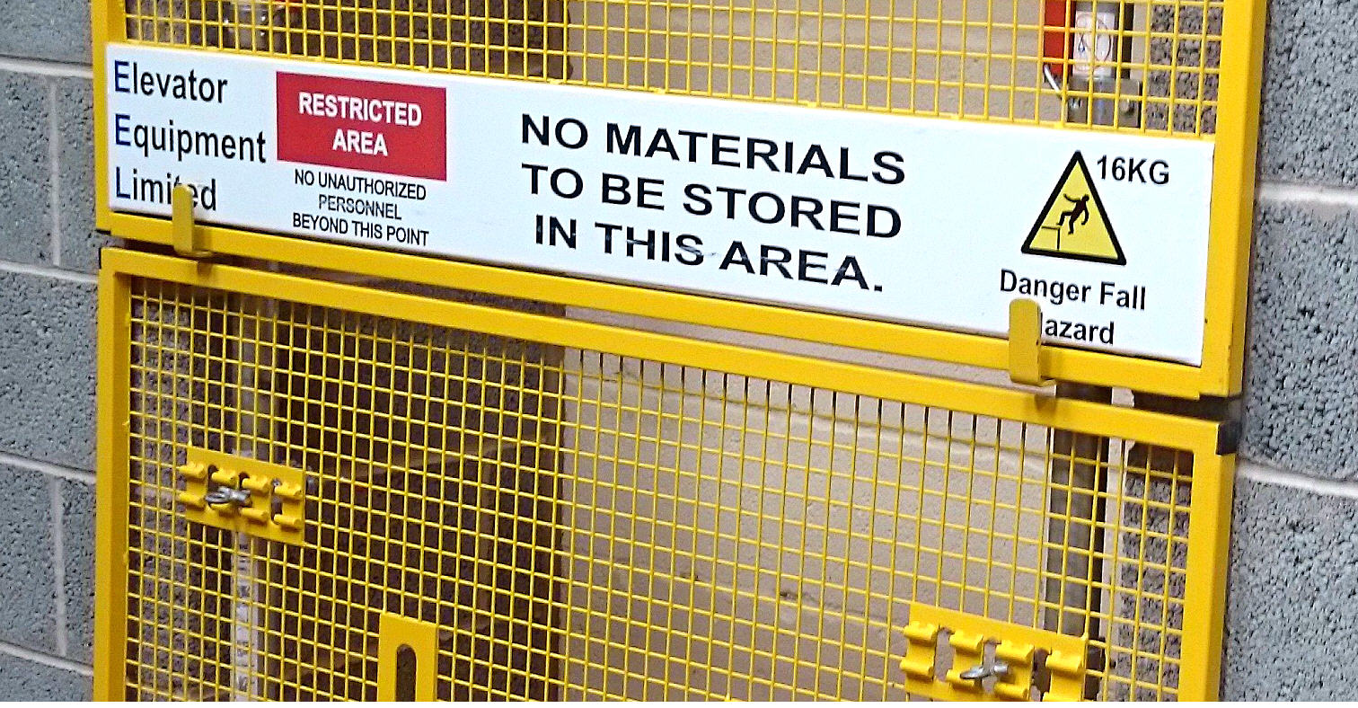 Installation Barrier Rapid System Lift Shaft Protection Elevator