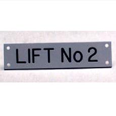 Lift ID Notice Plastic Detail Page
