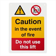 In The Event of Fire - Do Not Use This Lift Detail Page