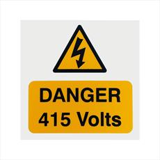 Danger 415 Volts Notice Detail Page