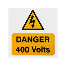 Danger 400 Volts Notice Detail Page