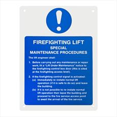 Firefighting Lift Notice Detail Page