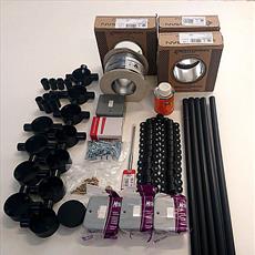 LED - Budget Shaft Lighting Kits - Various Lamp Options - PVC Conduit Detail Page