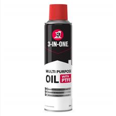 3-In-One Multi-Purpose Oil With PTFE Aerosol - 250ml Detail Page