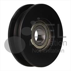FURSE - Nylon door hanger wheel (Flat track) with concentric pin. Detail Page