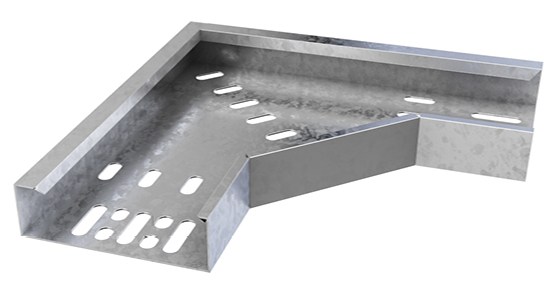 Medium Duty Cable Tray Flat 90 Degree Bends - Elevator Equipment