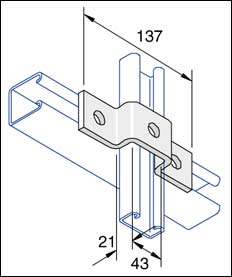 U Profile Bracket, 21mm U Bracket Detail Page