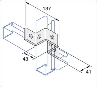 U Profile Bracket, 41mm U Bracket Detail Page