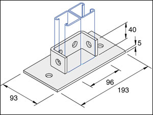 Base Plates, Double Channel Base Plate Detail Page