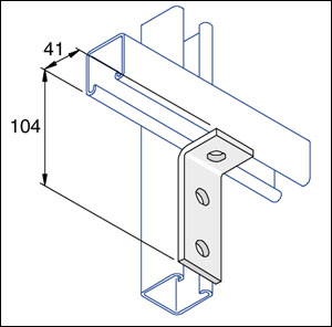 Angle Brackets 1 + 2 Hole 90 Degree Bracket Detail Page