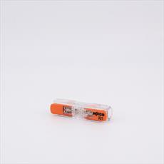 Wago Inline splicing connector with levers for all conductor types max. 4 mm² Detail Page
