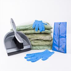 Spill Kit with E-SORB Oil and Chemical Absorbent Detail Page