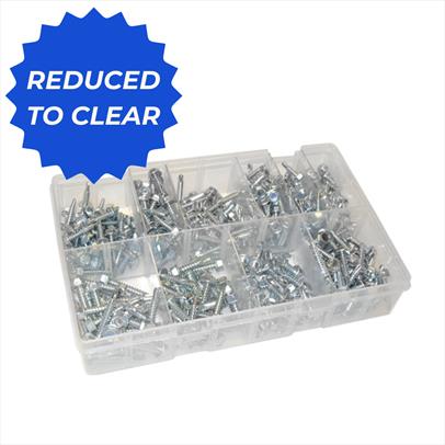 Hex Head Self Drilling Screws BZP