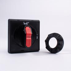ABB IP65 Handle Black Padlockable Detail Page