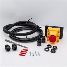Emergency Stop Switch Kit Flanged Push Pull with Self Monitored Contact Detail Page