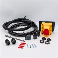 Emergency Stop Switch Kit Flanged Push Pull with 1 x S/M & 1 x N/C Contact Detail Page