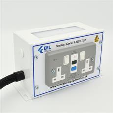 LED car top light fitting with RCD switch and 3 hour emergency back - up Detail Page