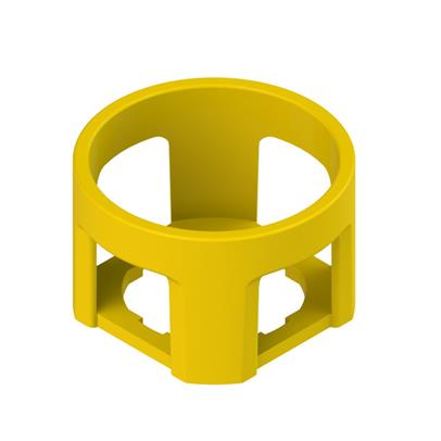 Pizzato Replacement Cylindrical Yellow Ø 43 x 27mm Protection Guard with 4 Slots