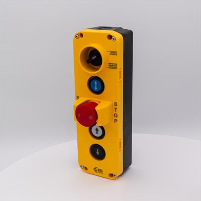 Car Top Control Station with Test Switch, up, down, Dual & Flag Indicated Stop Button