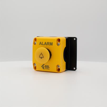 Alarm Button Ø 36mm, 1x N/O Contact with Flanged Base