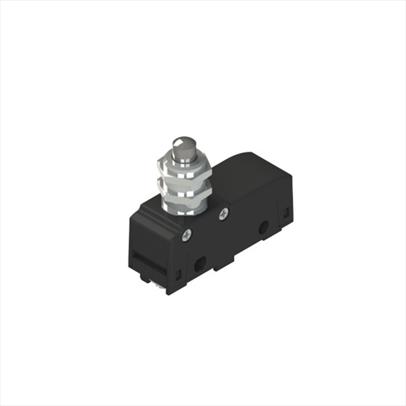 Microswitch with Threaded Plunger 1xN/O 1xN/C