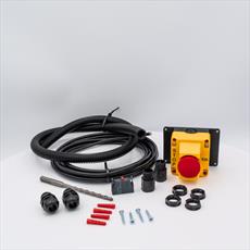 Emergency Stop Switch Kit Flanged Push Pull with 1 x S/M & 1 x N/C Contact Detail Page