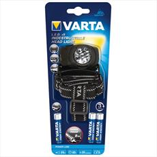 Varta Indestructible LED X5 Headlight 3AA Detail Page