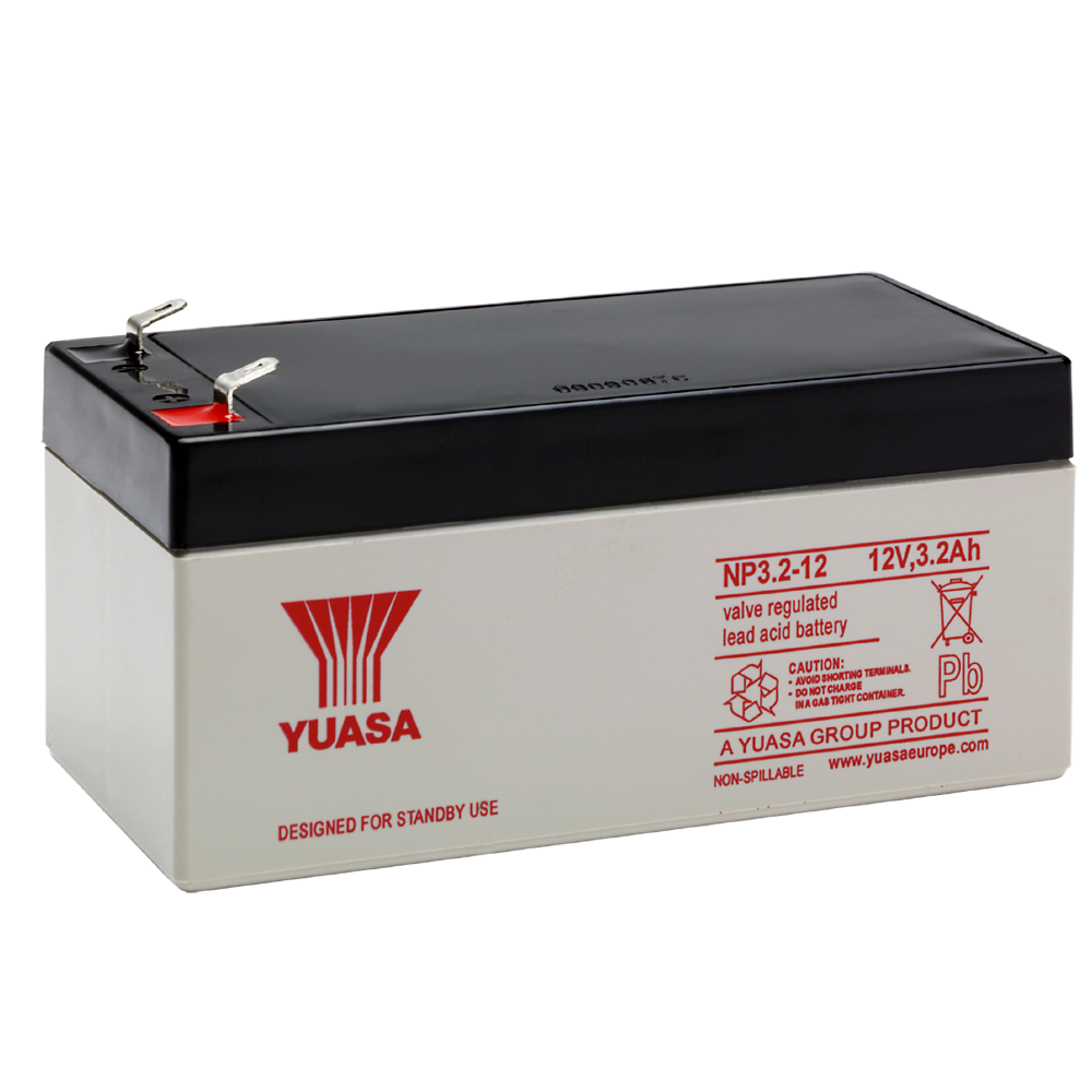 ULTRA MAX NP3.3-12 12V 3.3Ah Sealed Lead Acid Battery – Replaces NP2.8-12, NP3.2