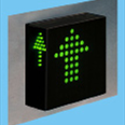 3-D Three Colour LED Dot Matrix Display Indicator: MFCU76 - 1 - 3D Detail Page