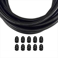 PVC Spiral Contractor Packs With Locknuts Detail Page