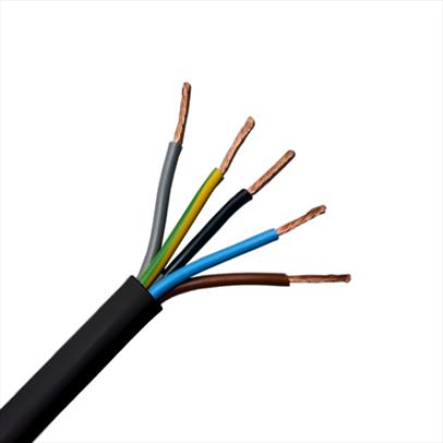 cable black 5 core 318