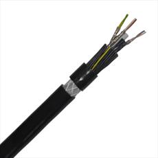 PVC Round Trailing Cable With Shielded Pairs 30G 1+3 x (2 x 0.5mm) C Detail Page