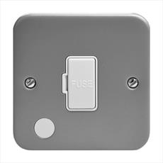 Metal Clad 13A Fused Spur With Flex Outlet Detail Page