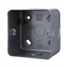 Surface Mounted Metallic Back Box Detail Page