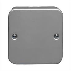 Metal Clad Single Blank Plate Box Detail Page