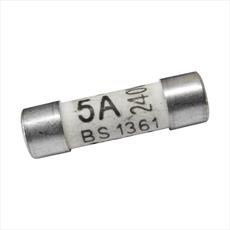 Fuses - BS 1361 Consumer Units and House Services Fuses White 5A Type LA, 240V, 23mm x 6.3mm Detail Page