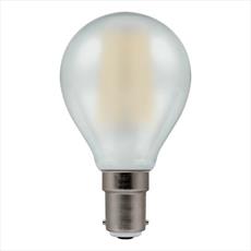 LED Filament Round Pearl Dimmable 5W 240V 2700k-B15d Equivalent to 40W-Small Bayonet Detail Page