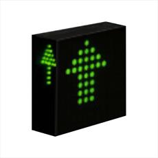 3-D Three Colour LED Dot Matrix Display Indicator: MFCU76 - 1 - 3D Detail Page