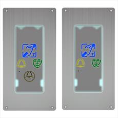 Auto dialler - MIDIS PANEL - Flush Mounted Face Plate (Without Alarm Button) & MIDIS PANEL BP (With Alarm Button) Detail Page