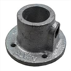 Wall Fixing - Round Fitting - Galvanised Detail Page