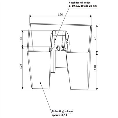 Magnetic Drip Tray Dimensions