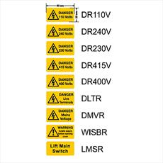 Self Adhesive Warning Labels Detail Page