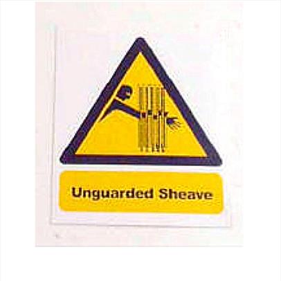 Unguarded Sheave Notice