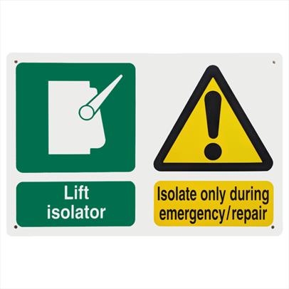 Lift Isolator Notice